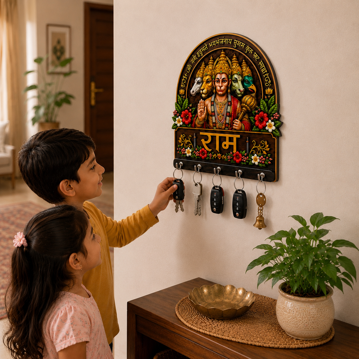 PANCHMUKHI HANUMANJI KEY HOLDER
